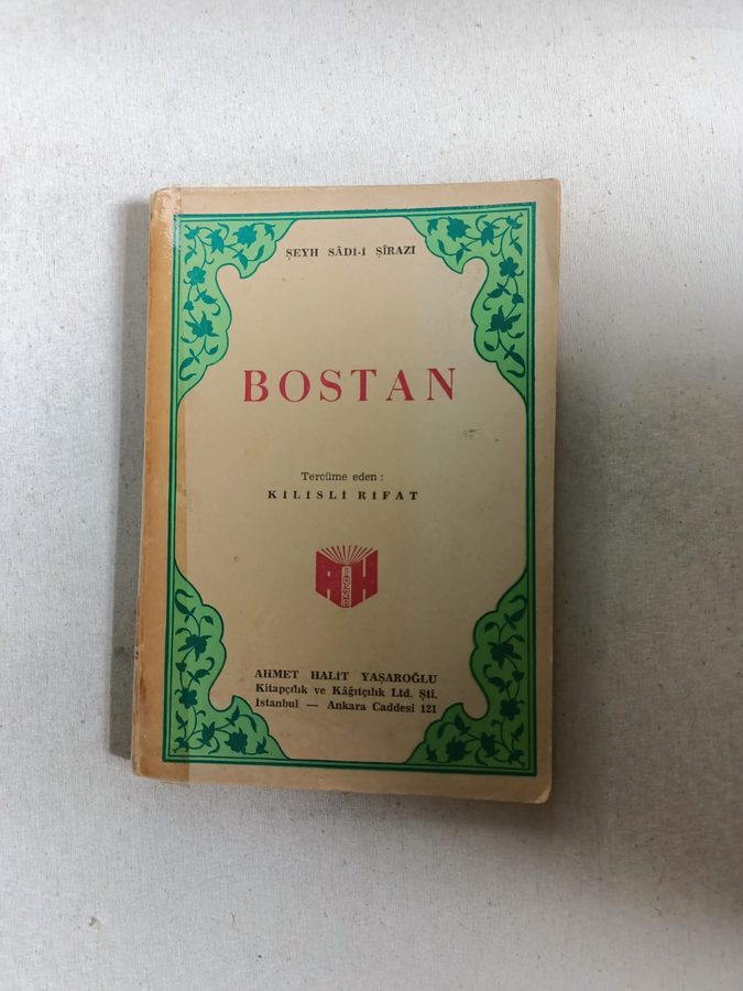 BOSTAN ( 1962 Baskı )